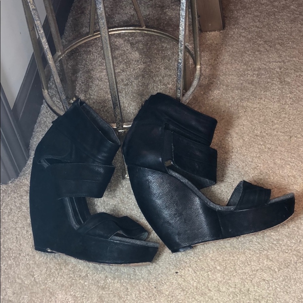 Joe's Jeans Lynn Platform Wedge Booties